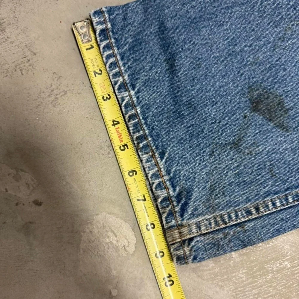 Vintage Orange Tab‎ Baggy Bootcut Levi's 517 Denim Jeans
